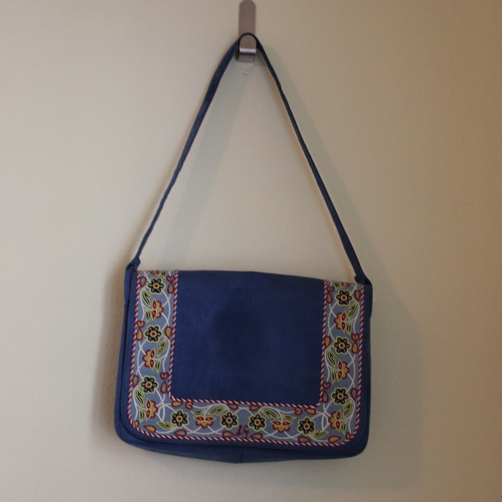 Lulu Guinness Blue Purse